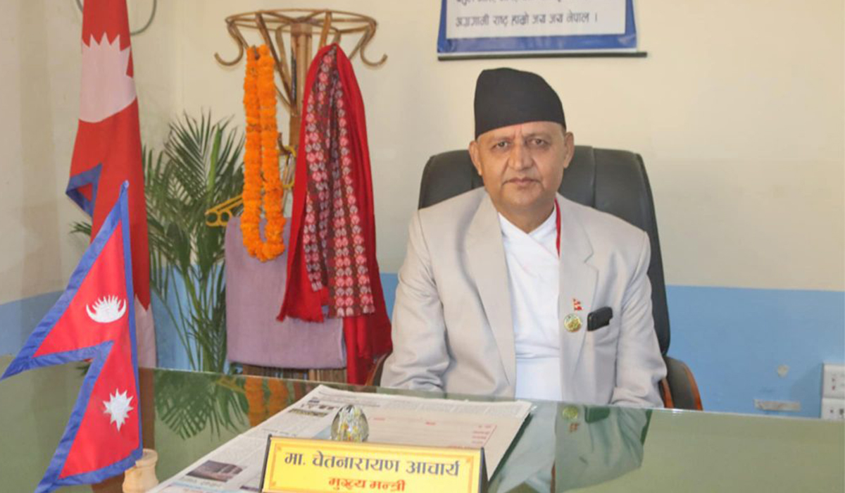 लुम्बिनीका मुख्यमन्त्री आचार्यलाई विश्वासको मत प्राप्त